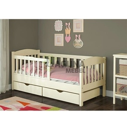 Кровать для детей Мурзилка с бортиком